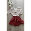 Be Chic Rokje Eliora rood