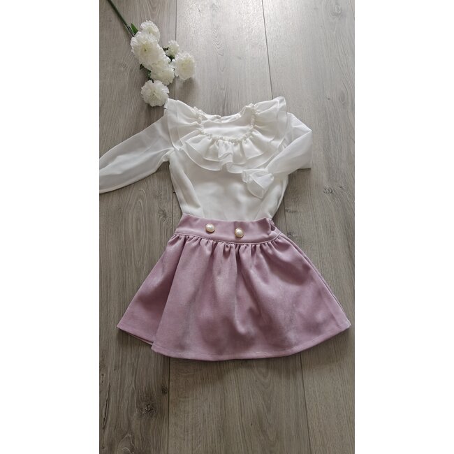 Be Chic Rokje Eliora lila