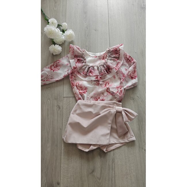 Be Chic Shortrokje Noélie roze