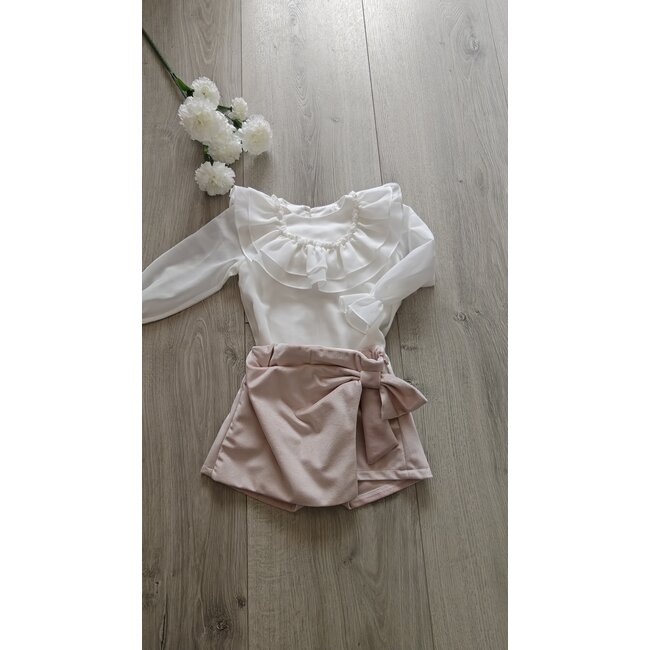 Be Chic Shortrokje Noélie roze
