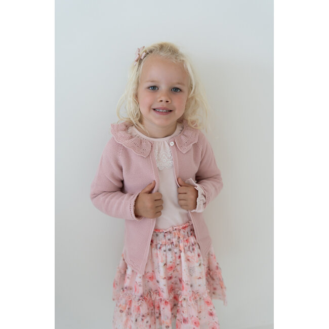 Mac ilusión Cardigan Marta Vintage roze