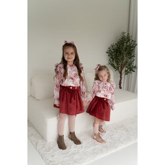 Be Chic Rokje Eliora rood