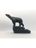'IJsbeer op rots' - Jeronimus van der Leeden (brons)