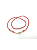 Necklace by Els de Ruyter 'Coral'