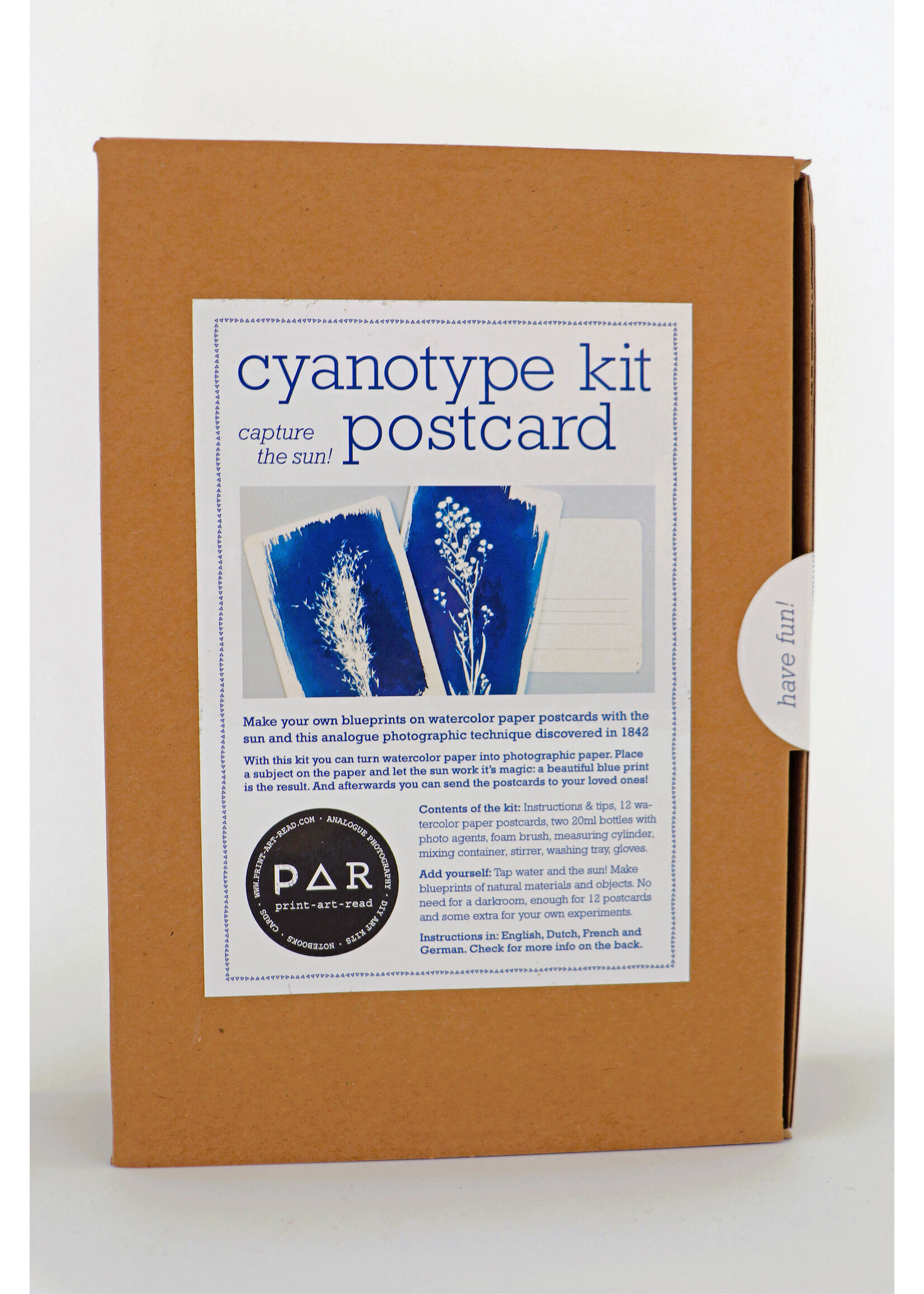 DIY-Kit erstellen Sie Ihren eigenen Cyanotypie-Druck
