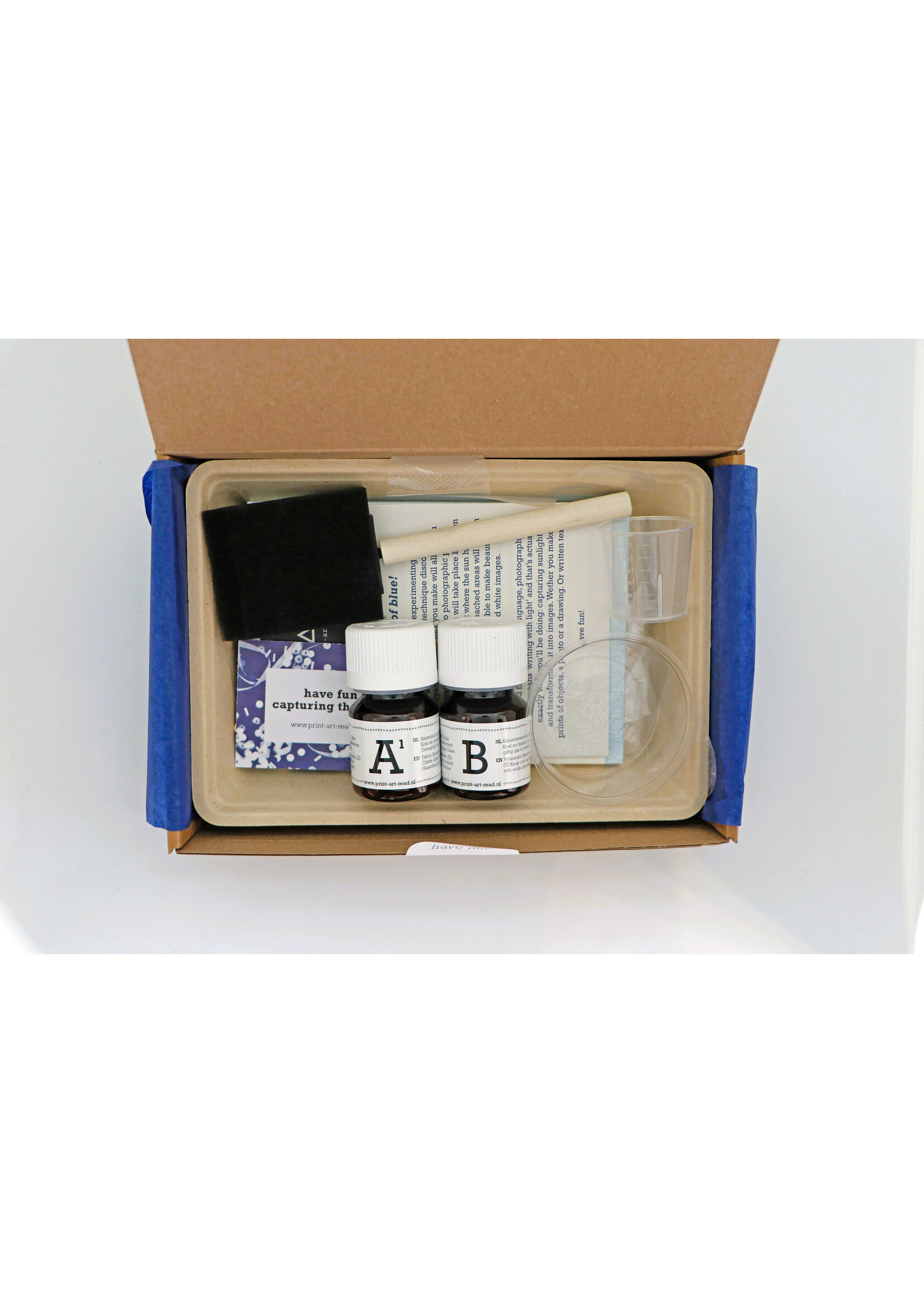 DIY-Kit erstellen Sie Ihren eigenen Cyanotypie-Druck