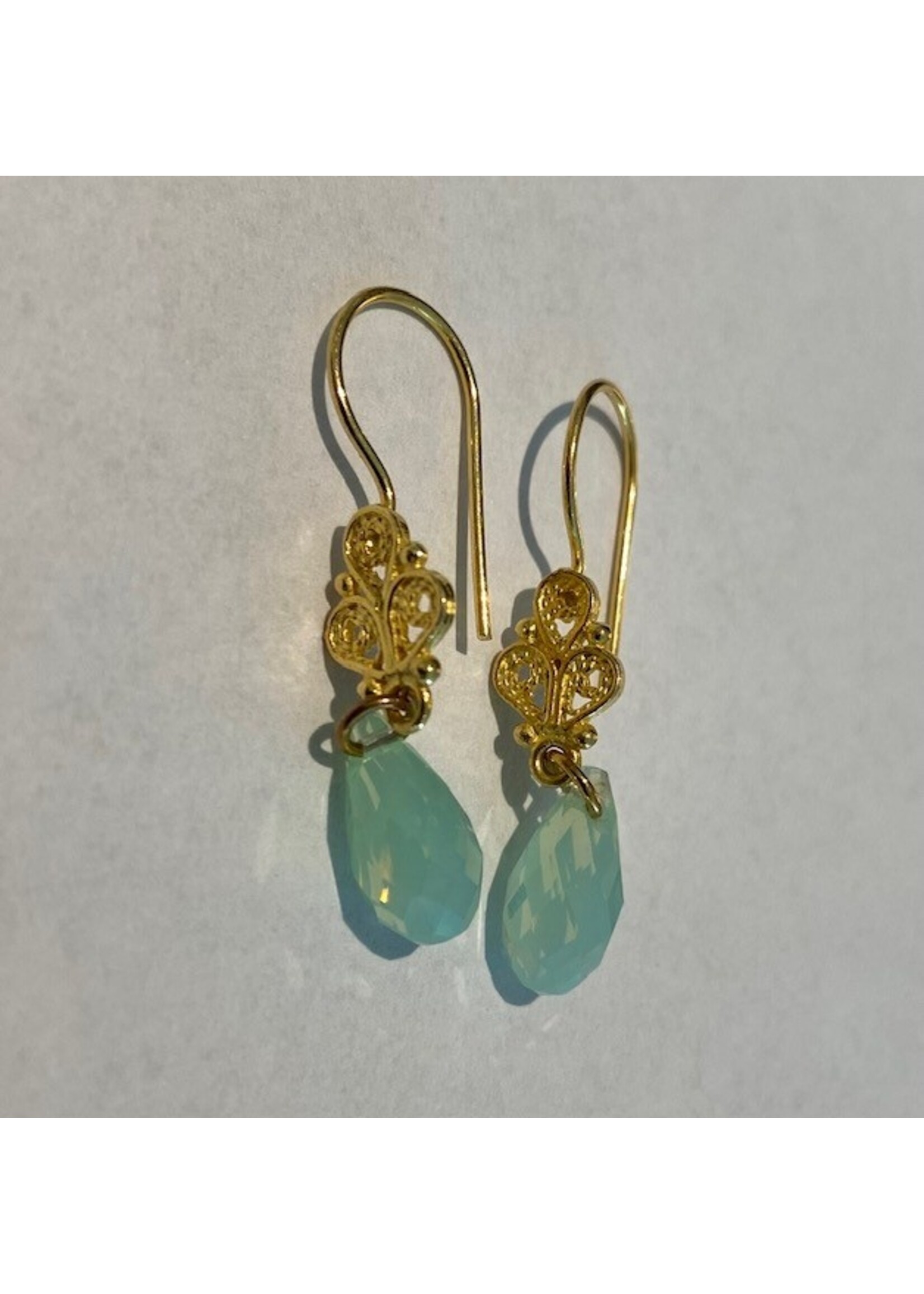 Oorbellen van Els de Ruyter met Swarovski kristal