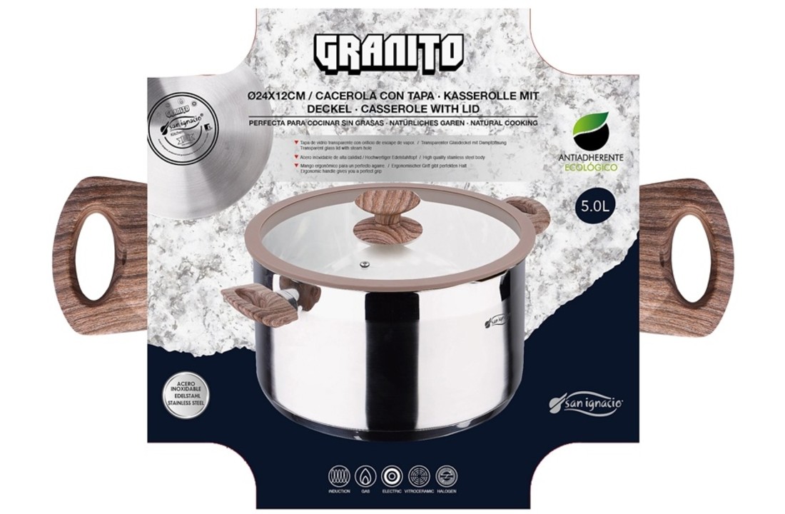 Kookpan 24cm - 5.0 liter