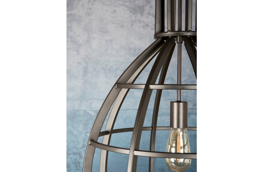 Hanglamp Star Burned Steel