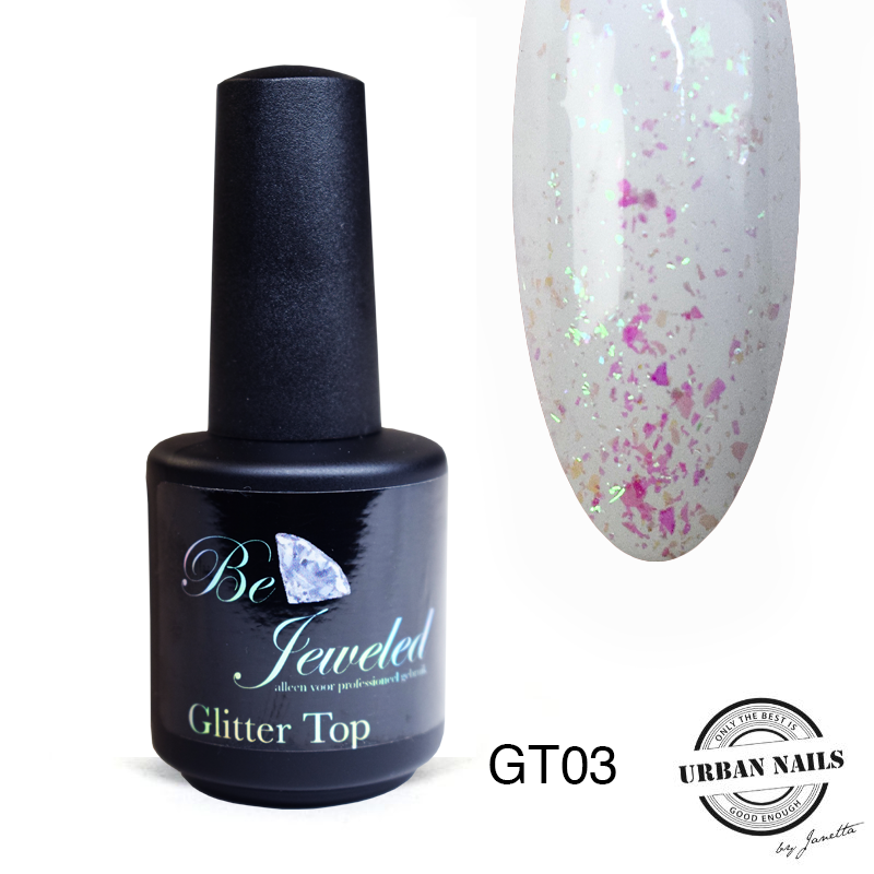 Glitter top gel 3