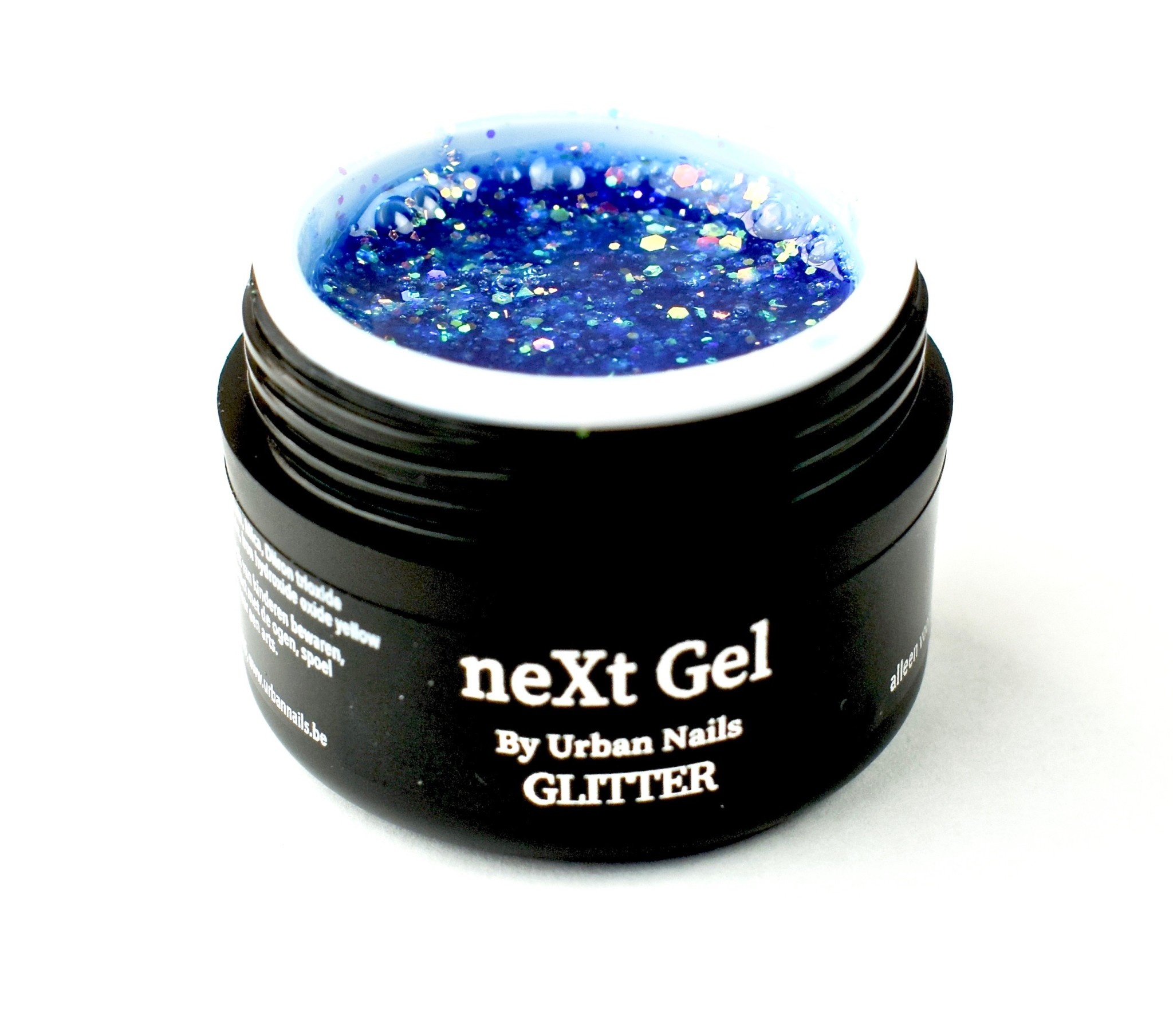 Next Gel Glitter Gel 01 Blauw