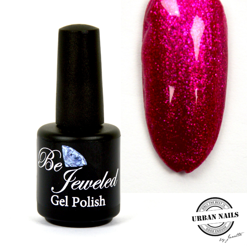 Be Jeweled Gelpolish  141 Rozerood Glitter