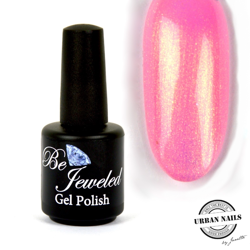 Be Jeweled  Gelpolish 177 Roze Shimmer Goud