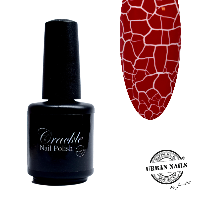 Crackle Nail Polish 03 Rood