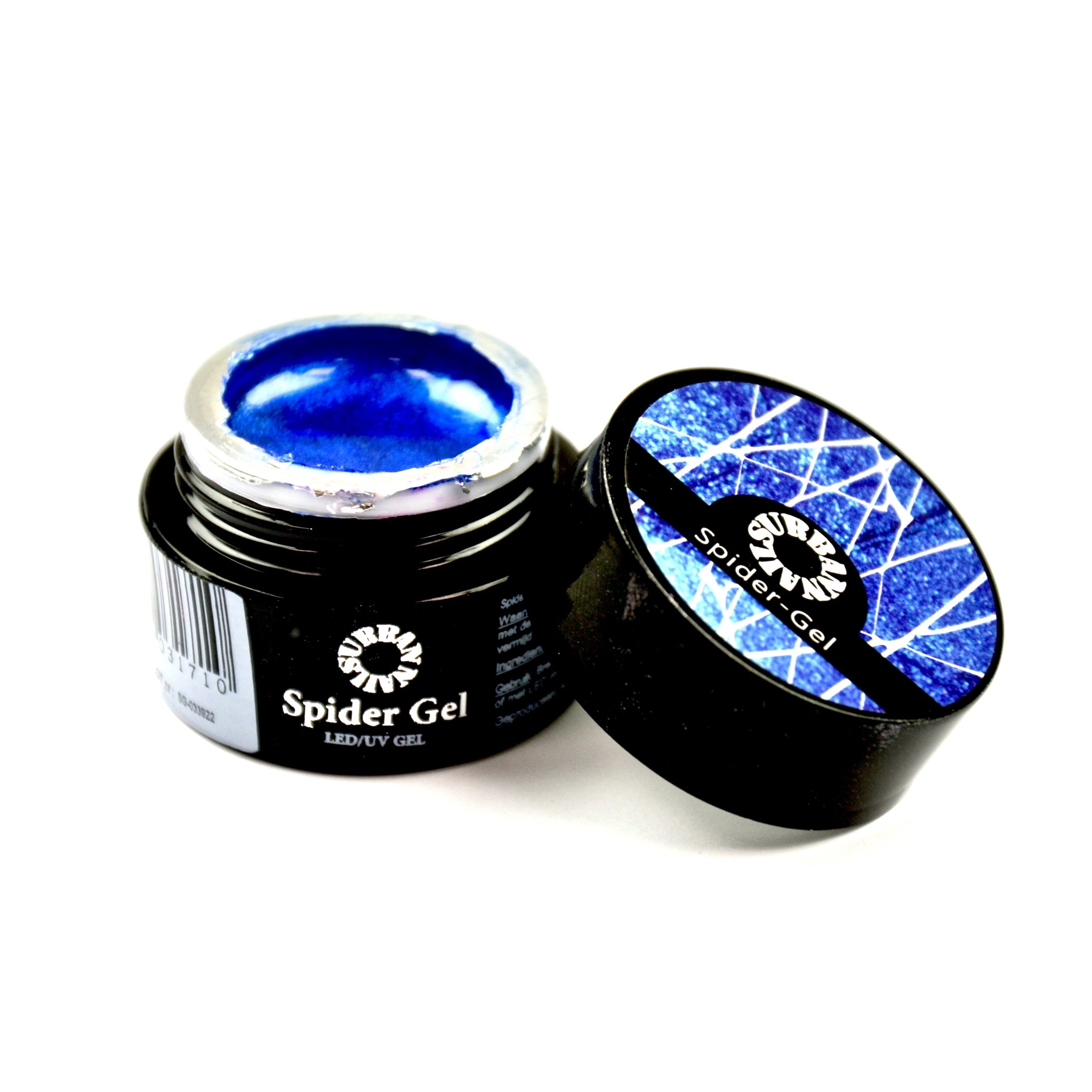 Metallic Spider Gel Blue