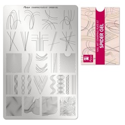 Moyra Stamping plate 87 Spider Gel