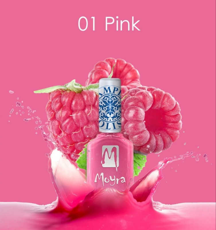 Moyra Stamping nail polish SP 01 Pink
