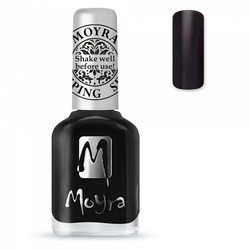 Moyra Stamping nail polish SP 06 Black