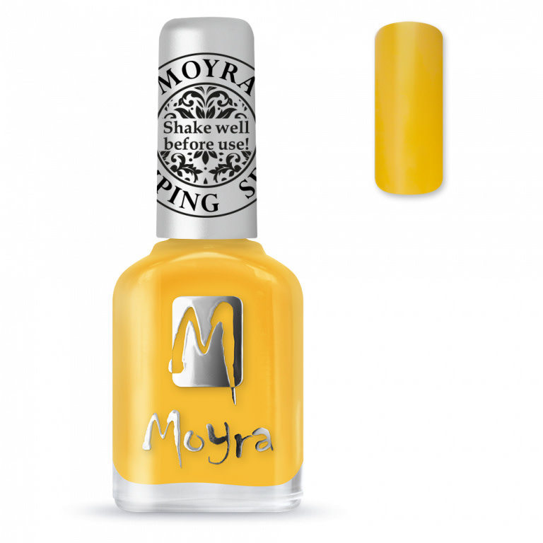 Moyra Stamping nail polish SP12 Yellow