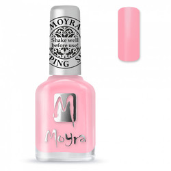Moyra Stamping nail polish SP19 Light Pink