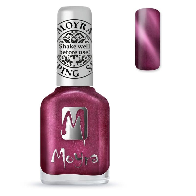 Moyra Stamping nail polish - Cat Eye SP32 Magnetic Red