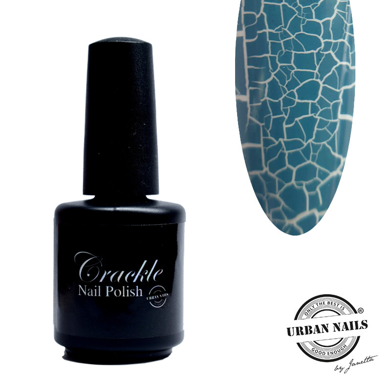 Crackle Nail Polish 08 Blauw Grijs