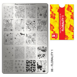 Moyra Stamping plate 06 Florality 1
