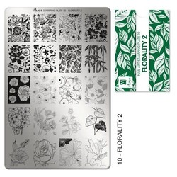 Moyra Stamping plate 10 Florality 2