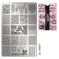 Moyra Stamping plate 23 Vanity