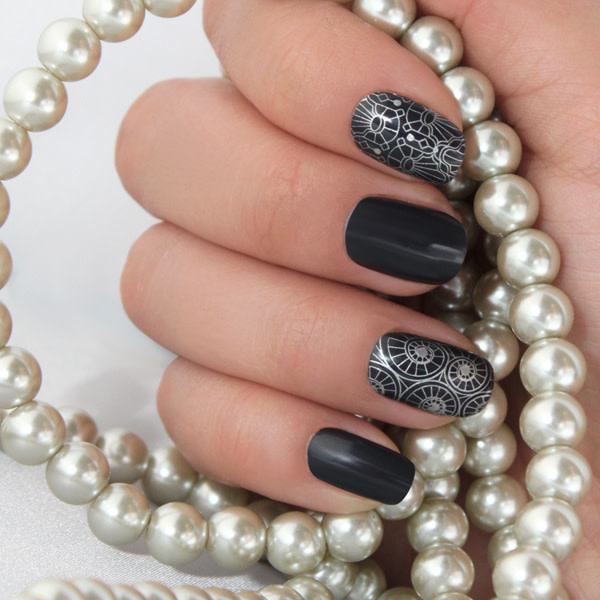 Moyra Stamping plate 40 Art Nouveau