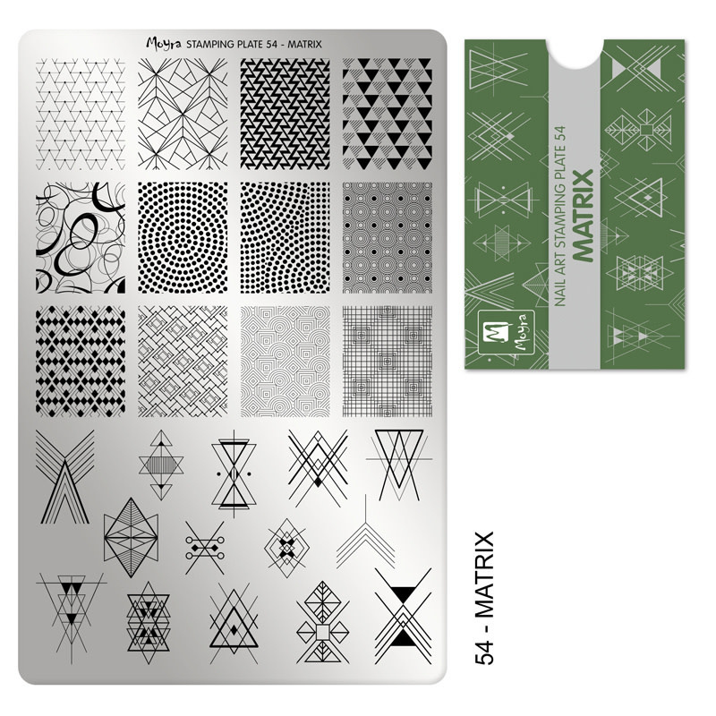 Moyra Stamping plate 54 Matrix