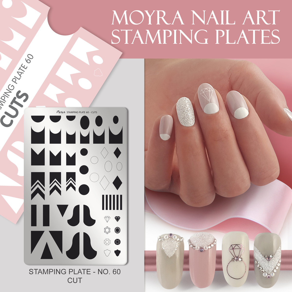 Moyra Stamping plate 60 Cuts