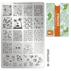 Moyra Stamping plate 66 Exotique