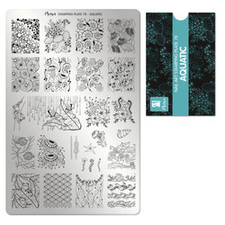 Moyra Stamping plate 78 Aquatic