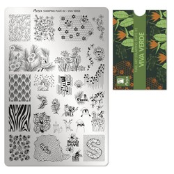 Moyra Stamping plate 82 Viva verde