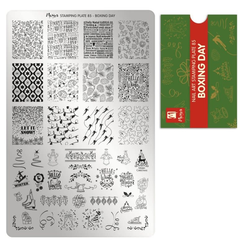Moyra Stamping plate 85 Boxing day