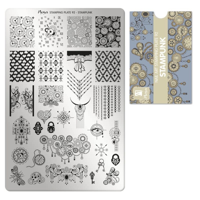Moyra Stamping plate 92 Stampunk