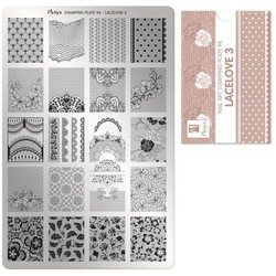 Moyra Stamping plate 96 Lacelove 3