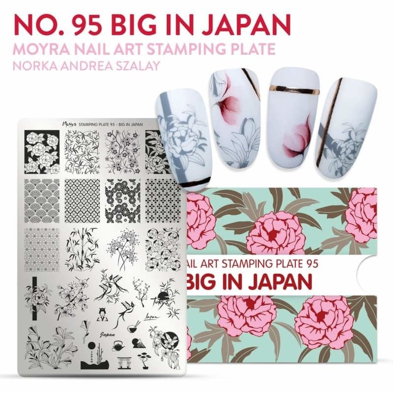 Moyra Stamping plate 95 Big in Japan