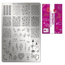 Moyra Stamping plate 88 Lovelove