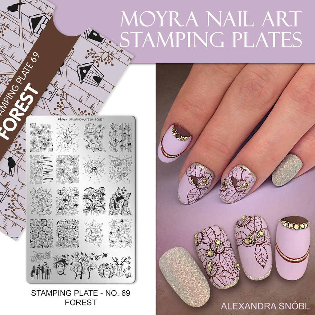 Moyra Stamping plate 69 Forest