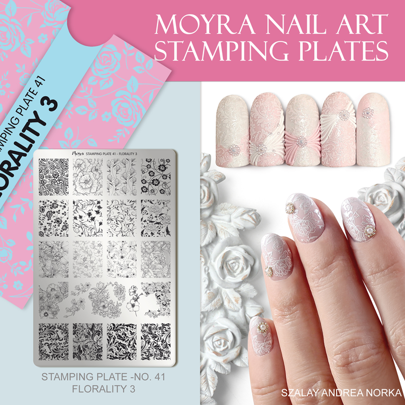 Moyra Stamping plate 41 Florality 3