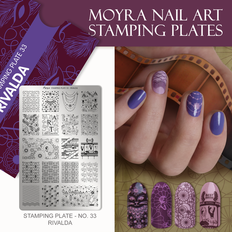 Moyra Stamping plate 33 Rivalda