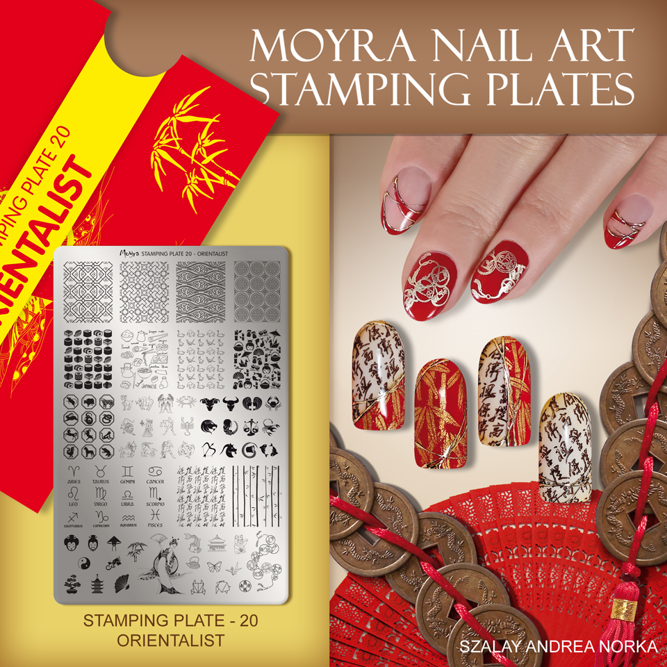 Moyra Stamping plate 20 Orientalist