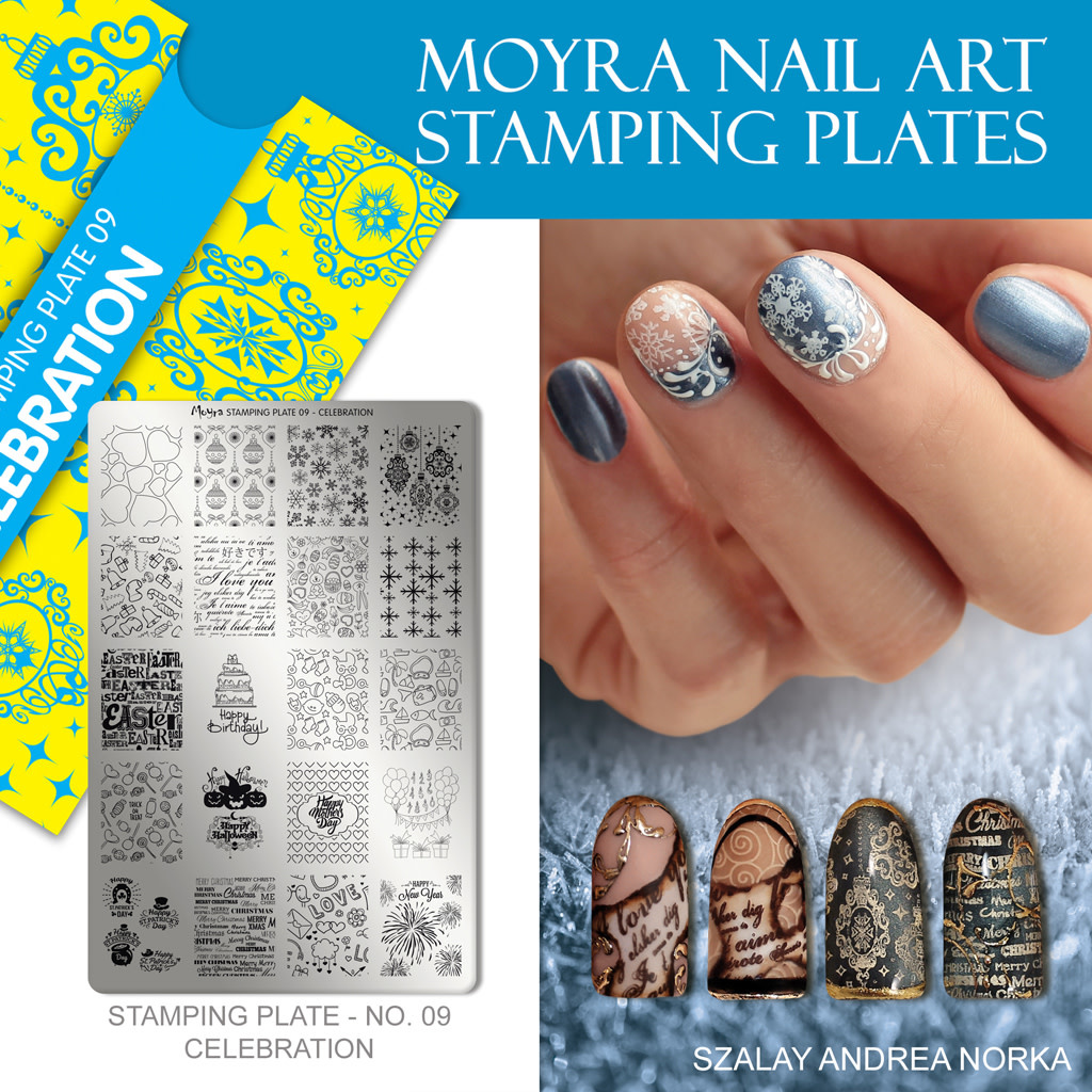 Moyra Stamping plate 09 Celebration