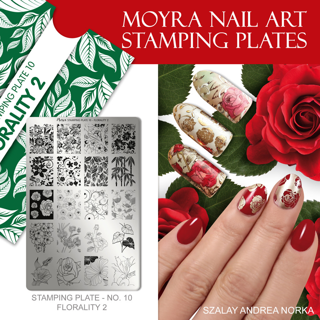 Moyra Stamping plate 10 Florality 2