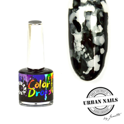 Color Drops 012 Zwart