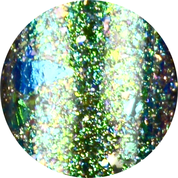 Galaxy Gem 03 Groen Blauw Holo