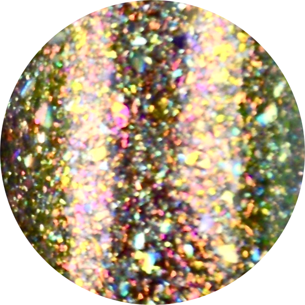 Galaxy gem 06 Groen Goud Holo