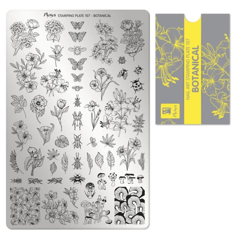 Moyra Stamping plate 107 Botanical